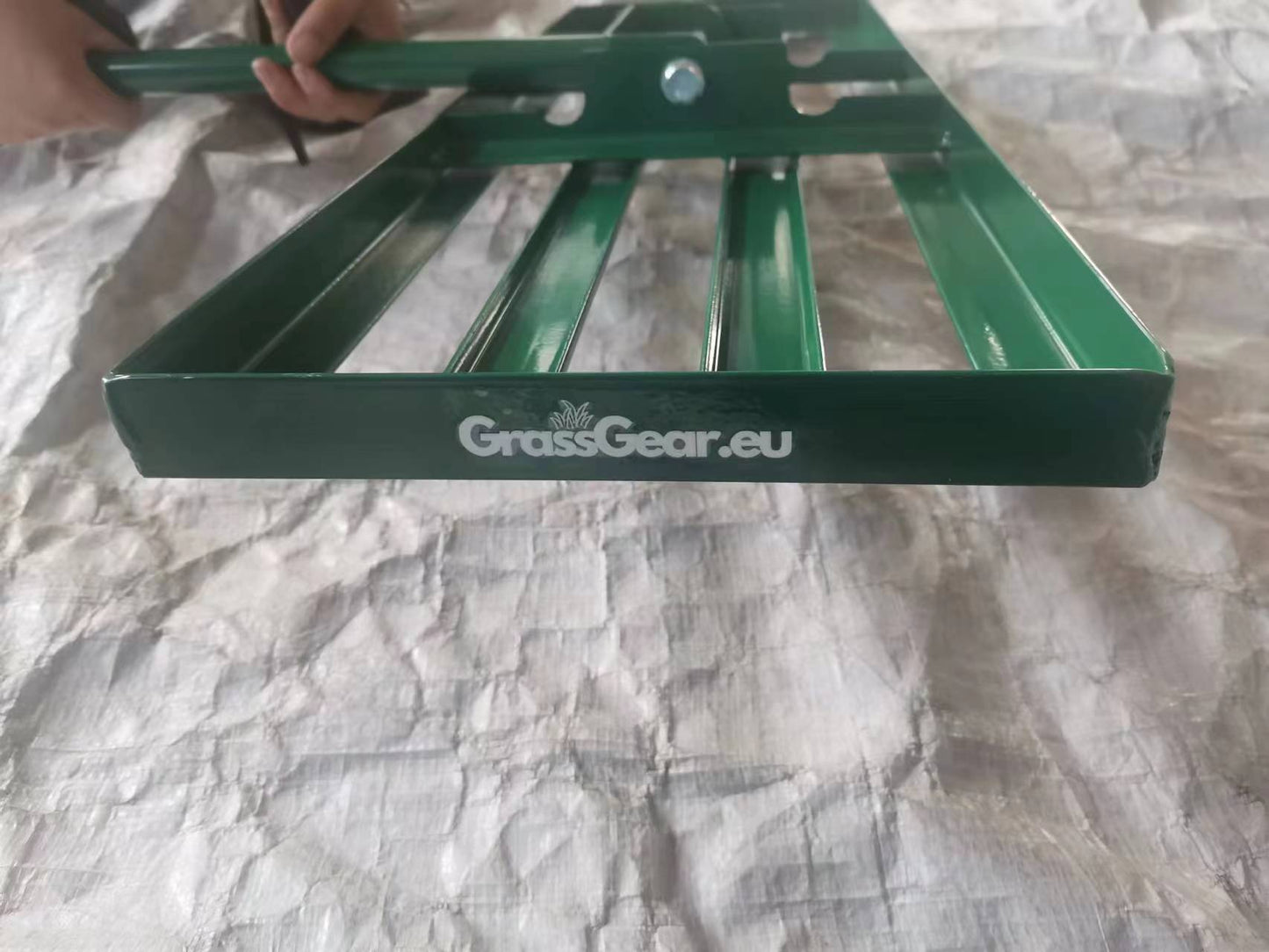 Zāliena gludināšanas grābeklis